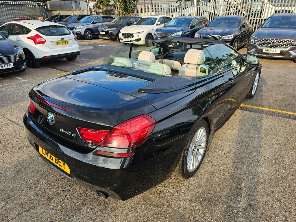 BMW 6 Series Gran Coupe 3.0 640D White #14