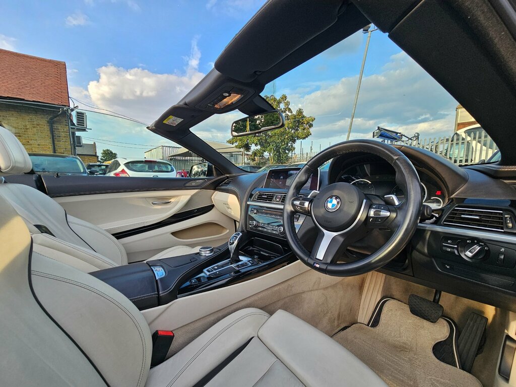 BMW 6 Series Gran Coupe 3.0 640D White #30