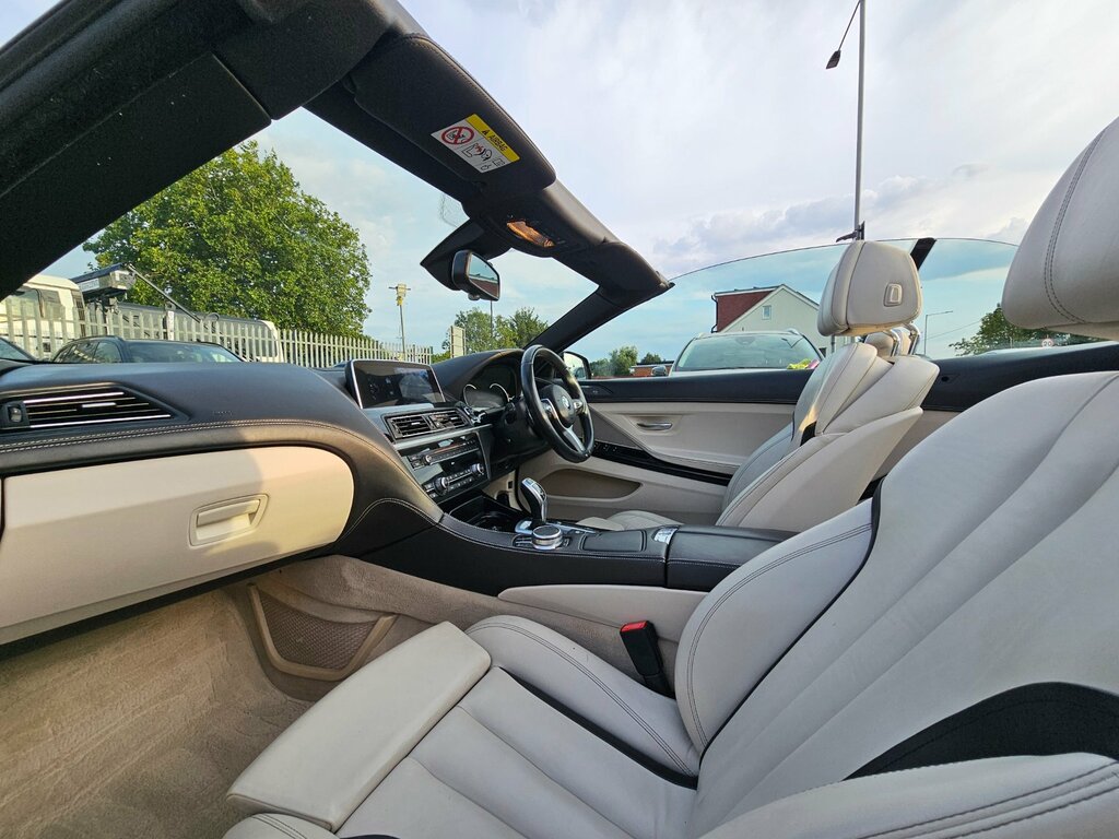 BMW 6 Series Gran Coupe 3.0 640D White #22
