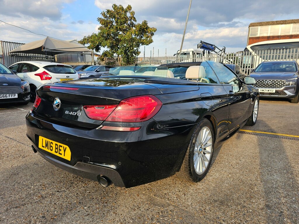 BMW 6 Series Gran Coupe 3.0 640D White #13