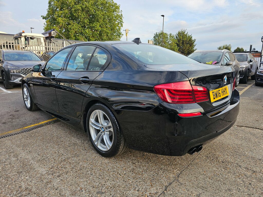 BMW 5 Series M Sport Black #8
