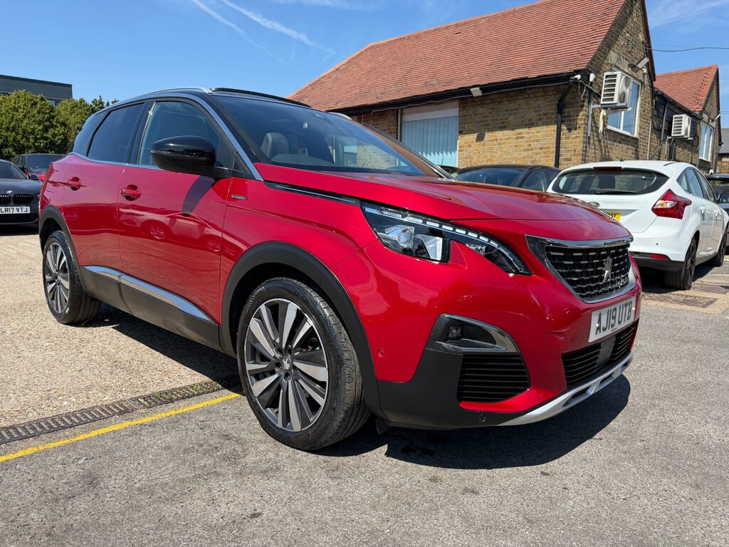 Peugeot 3008 1.6 Puretech Gt Line Premium Suv Eat Eu Red #2