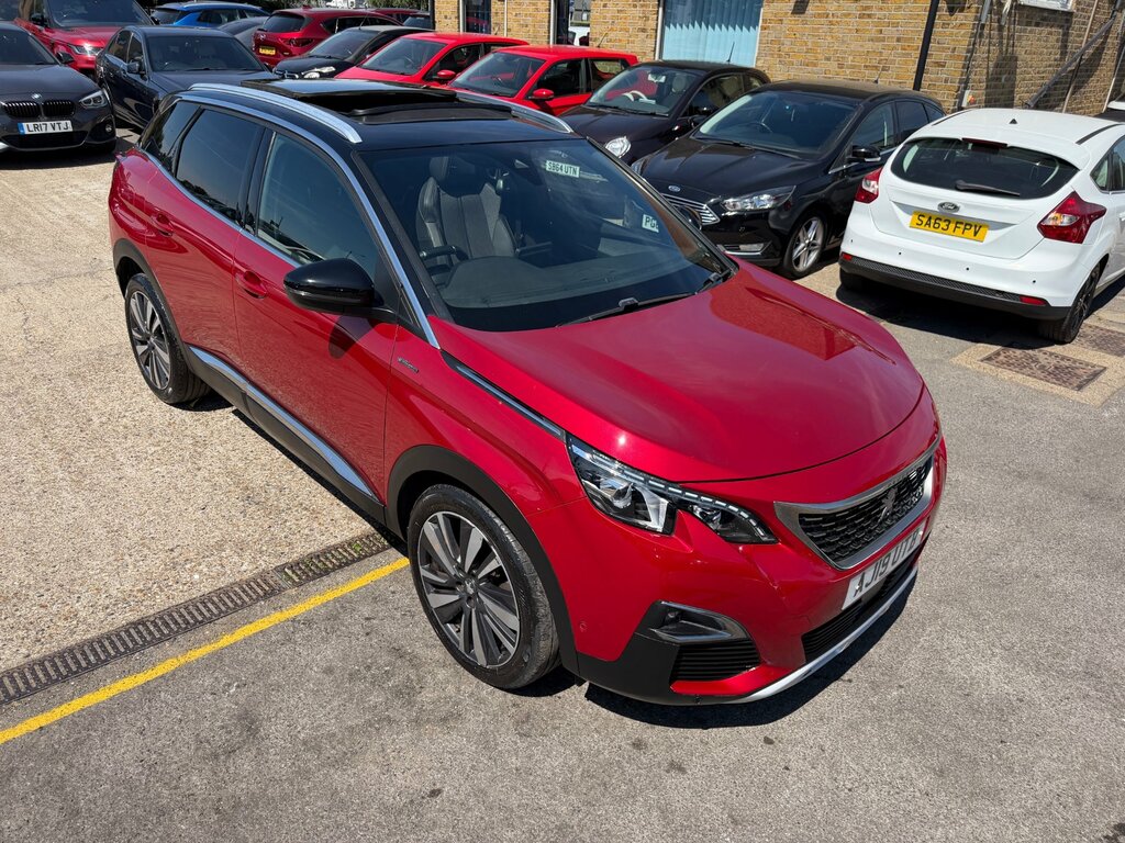 Peugeot 3008 1.6 Puretech Gt Line Premium Suv Eat Eu Red #3