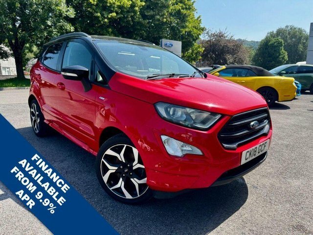Ford Ecosport Ecoboost St-line Euro 6 Red