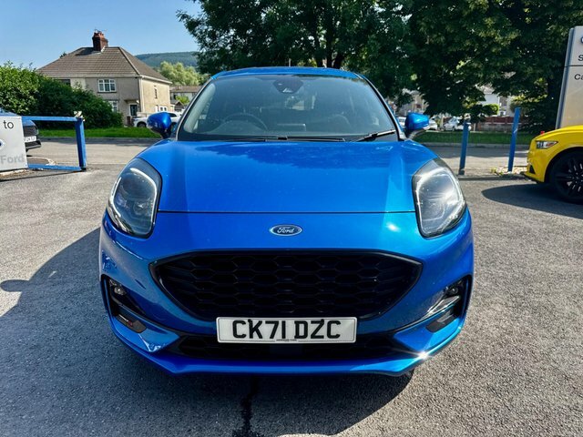 Ford Puma Ecoboost Mhev St-line Design CK71DZC Blue #2