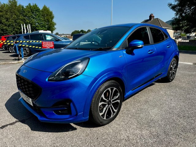 Ford Puma Ecoboost Mhev St-line Design CK71DZC Blue #3