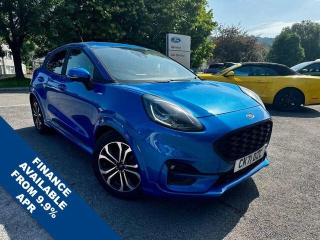 Ford Puma Ecoboost Mhev St-line Design Blue