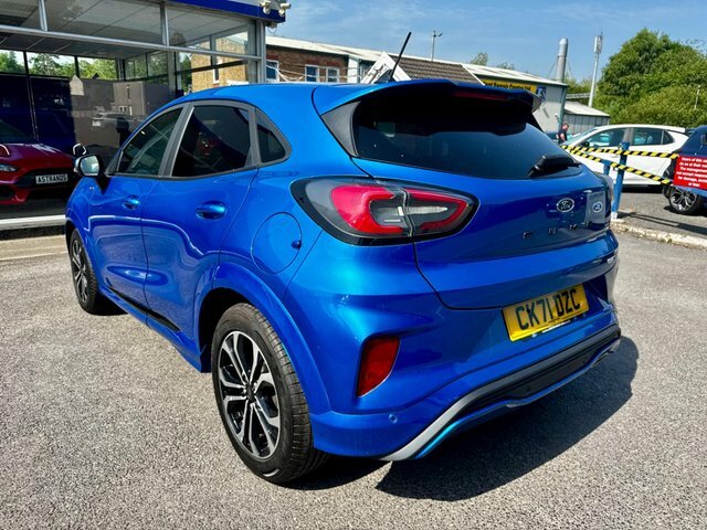Ford Puma Ecoboost Mhev St-line Design CK71DZC Blue #5