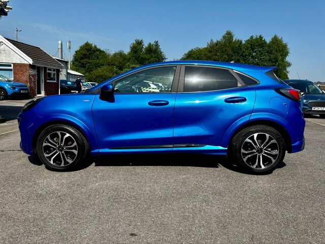 Ford Puma Ecoboost Mhev St-line Design CK71DZC Blue #4