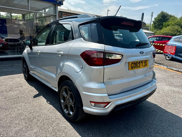 Ford Ecosport Ecoboost St-line Euro 6 GD69YJX Silver #5