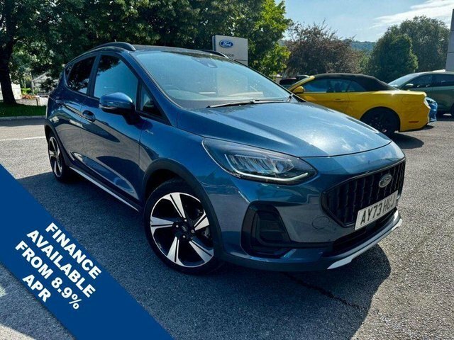 Ford Fiesta Ecoboost Active Euro 6 AY73HUJ Blue
