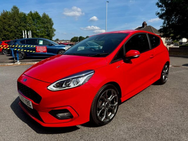 Ford Fiesta Ecoboost St-line Euro 6 CE67YBS Red #3