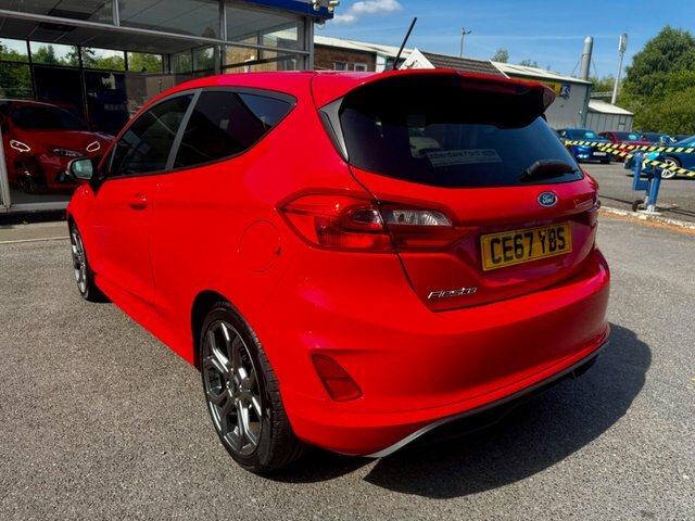 Ford Fiesta Ecoboost St-line Euro 6 CE67YBS Red #5