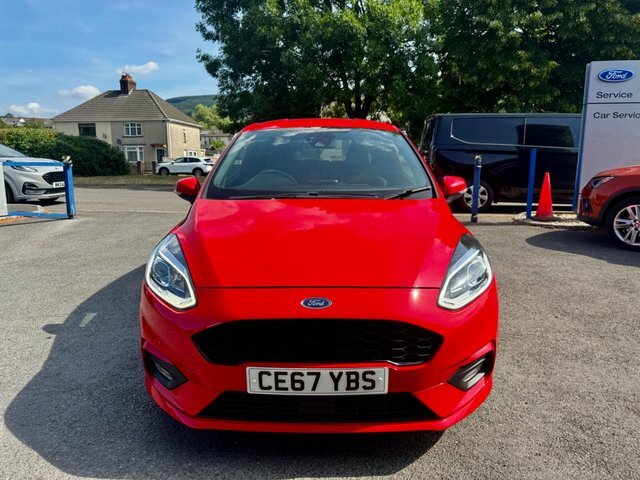 Ford Fiesta Ecoboost St-line Euro 6 CE67YBS Red #2