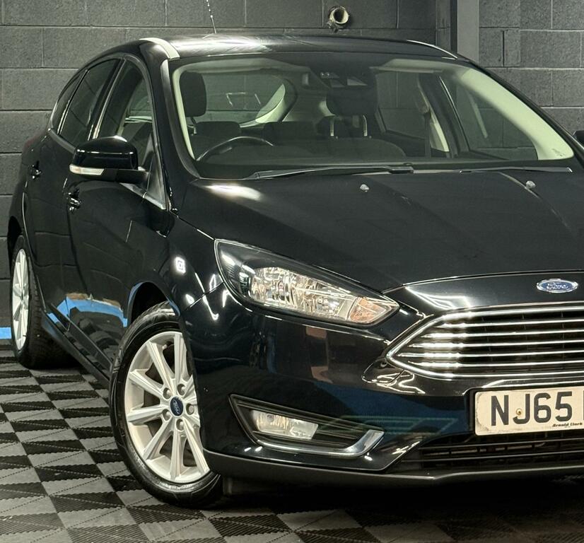 Ford Focus 1.6 Titanium Hatchback Powershift Euro NJ65FDL Black #5
