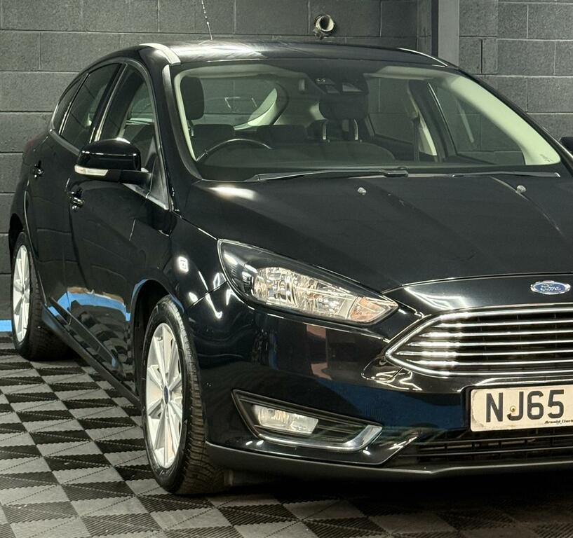 Ford Focus 1.6 Titanium Hatchback Powershift Euro NJ65FDL Black #4