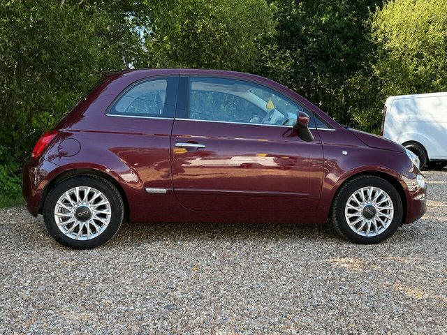 Fiat 500 1.2 Lounge Hatchback Euro 6 Ss Red #18