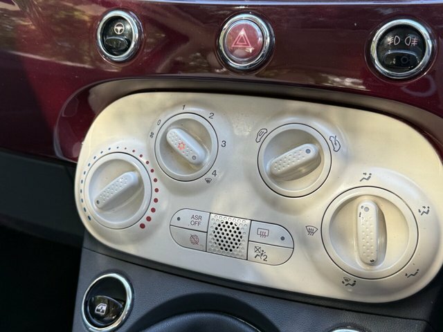 Fiat 500 1.2 Lounge Hatchback Euro 6 Ss Red #12