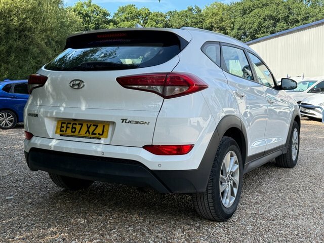 Hyundai Tucson Gdi Blue Drive Se White #5