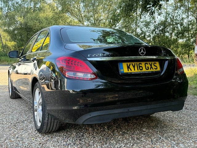 Mercedes-Benz C Class C220d Se Saloon Black #3