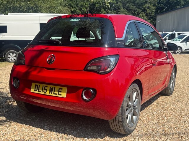 Vauxhall Adam Jam Hatchback Red #3
