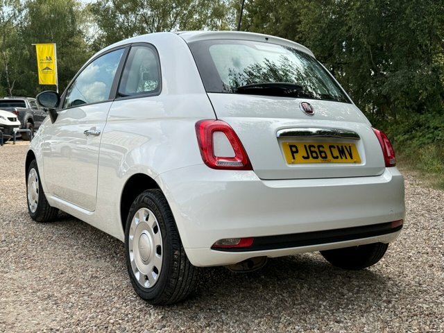 Fiat 500 Pop Hatchback White #3