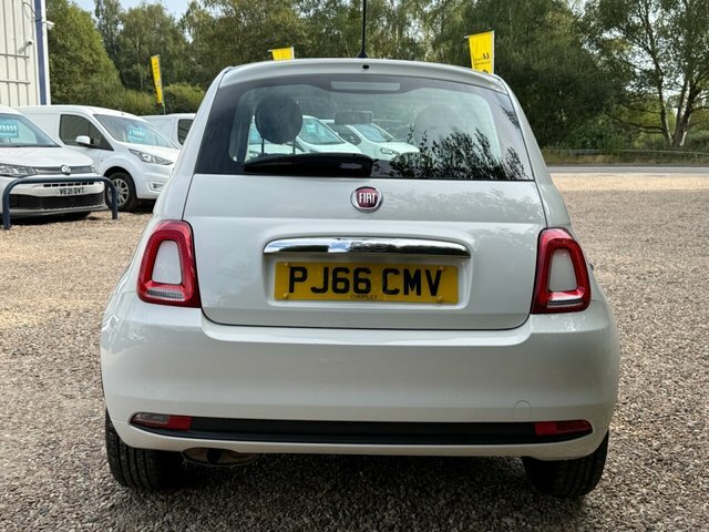 Fiat 500 Pop Hatchback White #4