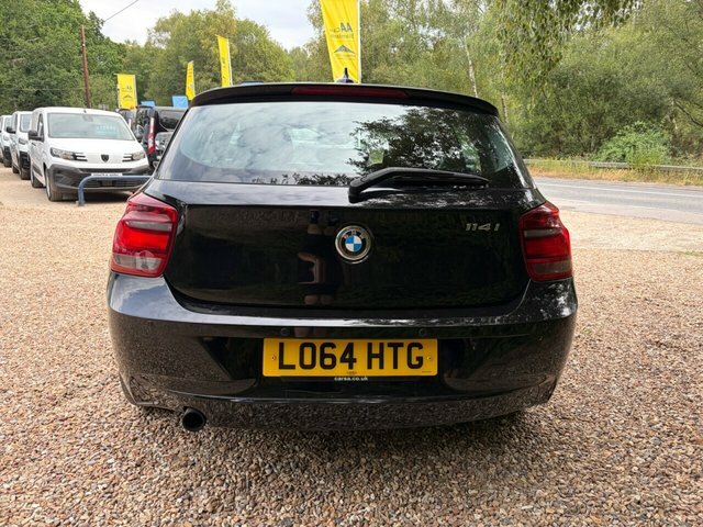BMW 1 Series 114I Es Hatchback Black #5