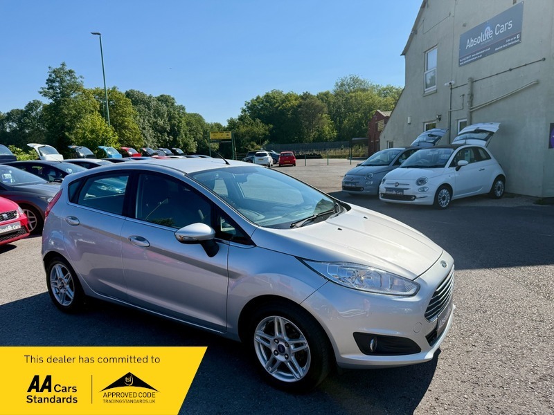Ford Fiesta Zetec 35 Taxp Sensorsbluetooth Silver