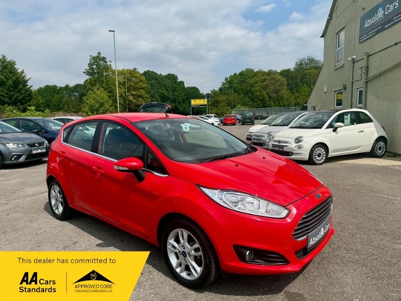 Ford Fiesta Zetec 20 Taxbluetoothtwo Keys Red