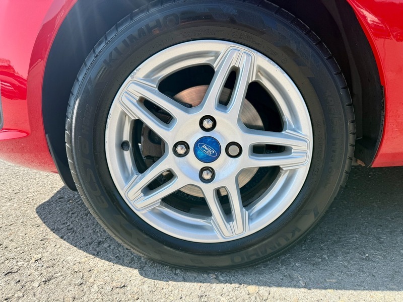 Ford Fiesta Zetec Red #7