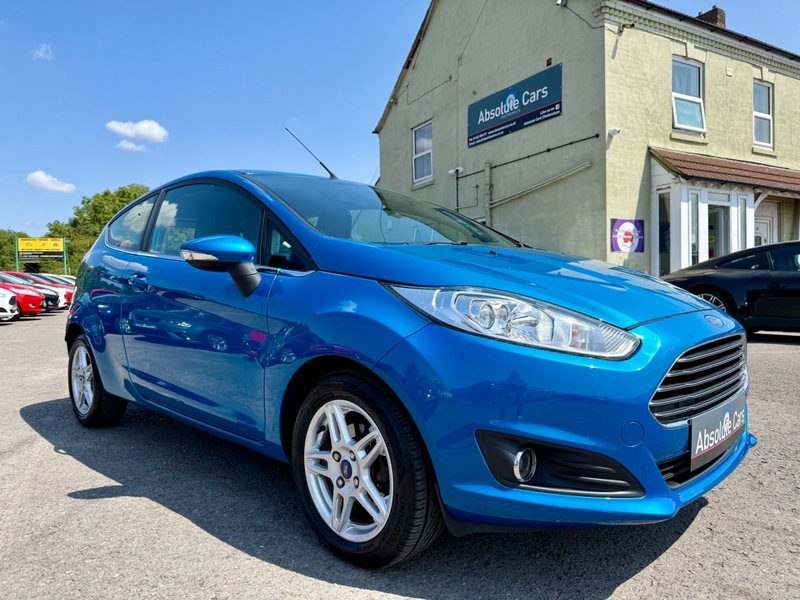 Ford Fiesta Zetec Blue