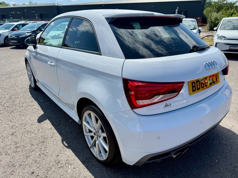 Audi A1 Tfsi S Line 35 White #4