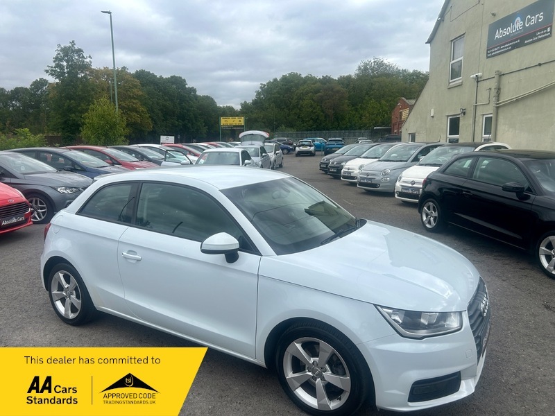 Audi A1 Tfsi Sport Rear Parking White