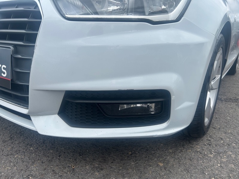 Audi A1 Tfsi Sport Rear Parking White #6