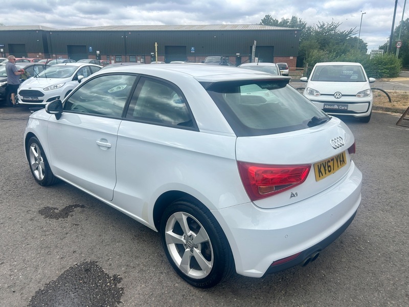 Audi A1 Tfsi Sport Rear Parking White #3