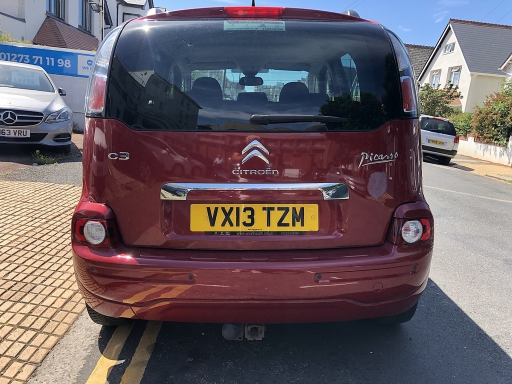 Citroen C3 Picasso Vti Exclusive Red #4
