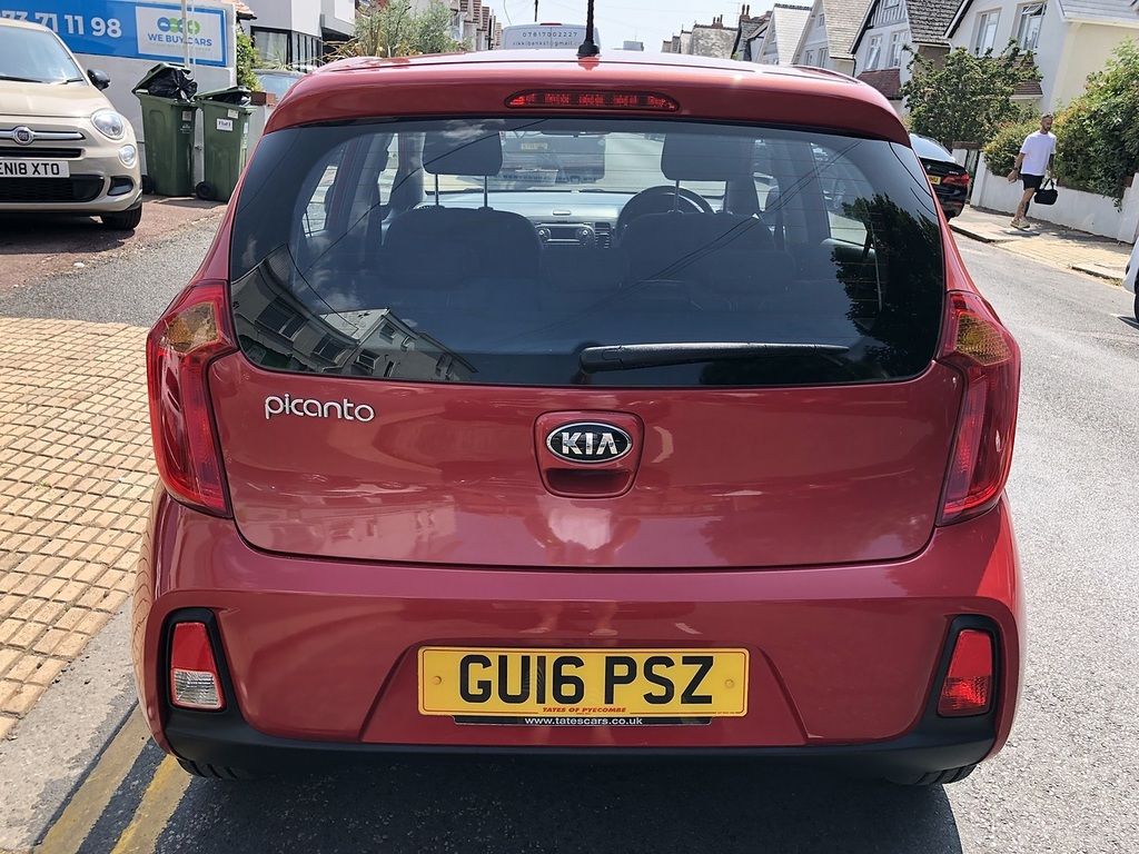 Kia Picanto 2 Red #4