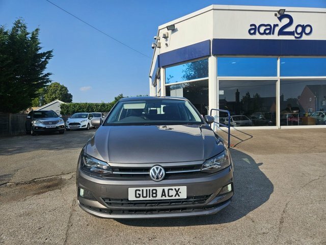 Volkswagen Polo 1.0 Se Hatchback Euro 6 Ss 6 GU18ACX Grey #3