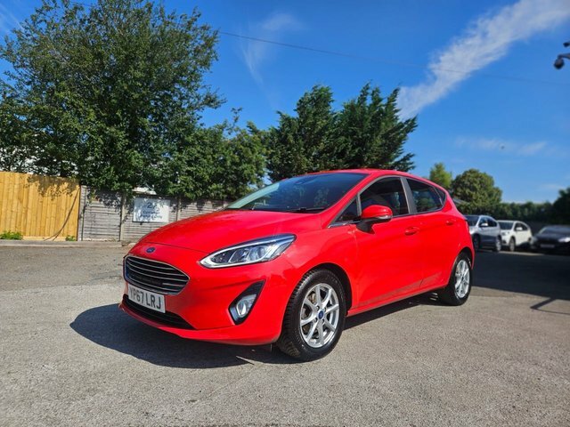 Ford Fiesta 1.1 Ti-vct Zetec Hatchback Euro YP67LRJ Red #5