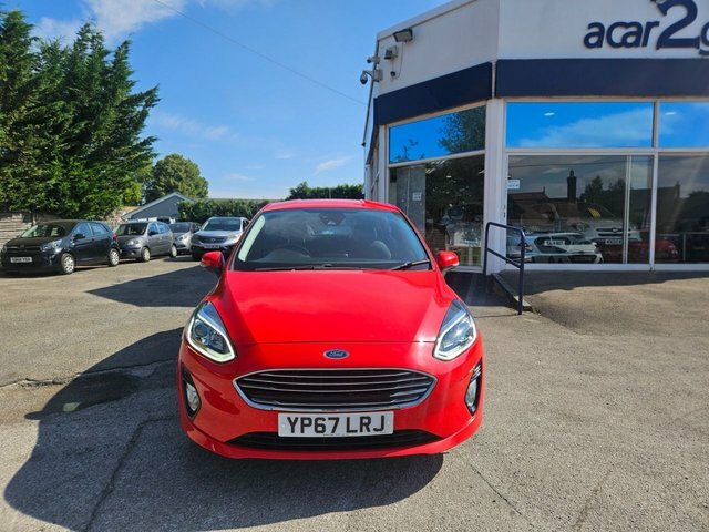 Ford Fiesta 1.1 Ti-vct Zetec Hatchback Euro YP67LRJ Red #3