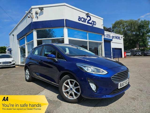 Ford Fiesta 1.1 Ti-vct Zetec Hatchback Euro Blue