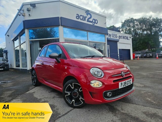 Fiat 500 1.2 S Hatchback Euro 6 Ss 69 Red