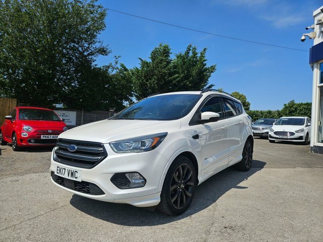 Ford Kuga 2.0 Tdci St-line X Suv Powershift Awd E EK17VWC White #5