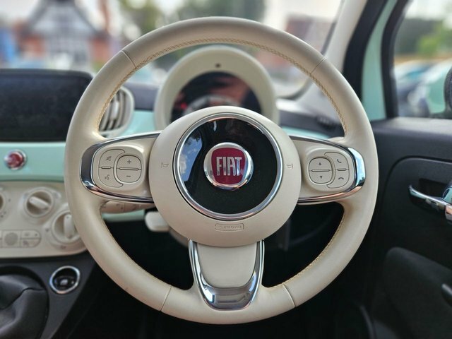 Fiat 500 1.2 Lounge Hatchback Euro 6 Ss Green #5