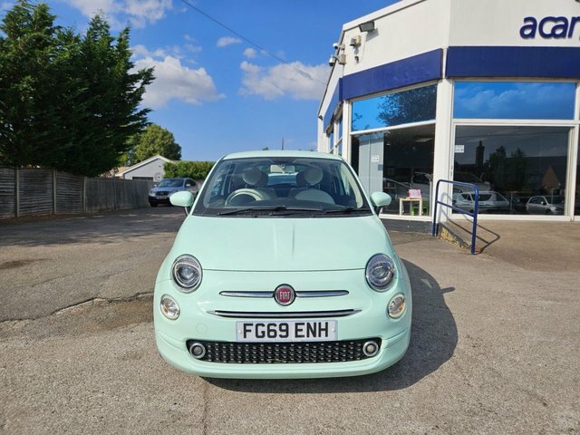Fiat 500 1.2 Lounge Hatchback Euro 6 Ss Green #4