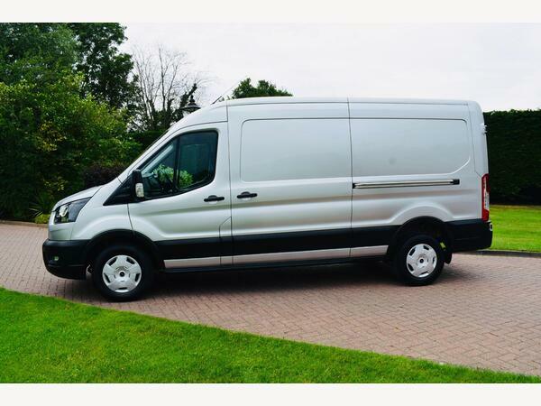 Ford Transit Custom Panel Van 2.0 350 Ecoblue Trend Fwd L3 H2 Eur DY25SDX Silver #2