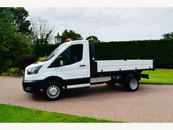 Ford Transit Custom Tipper 2.0 350 Ecoblue Leader Tipper Ma WM72YFF White #2