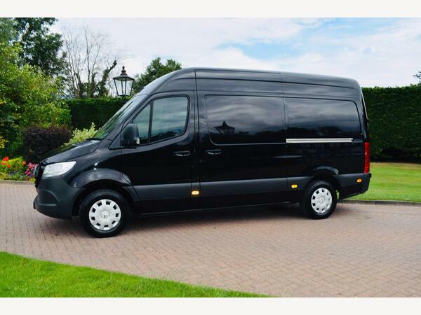 Mercedes-Benz Sprinter Panel Van 2.0 319 Cdi Hd Premium Rwd L2 H2 Euro 6 Black #2