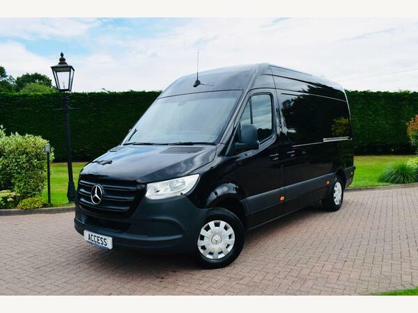 Mercedes-Benz Sprinter Panel Van 2.0 319 Cdi Hd Premium Rwd L2 H2 Euro 6 Black